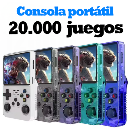 Consola portátil con 20.000 juegos