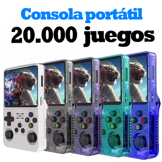 Consola portátil con 20.000 juegos